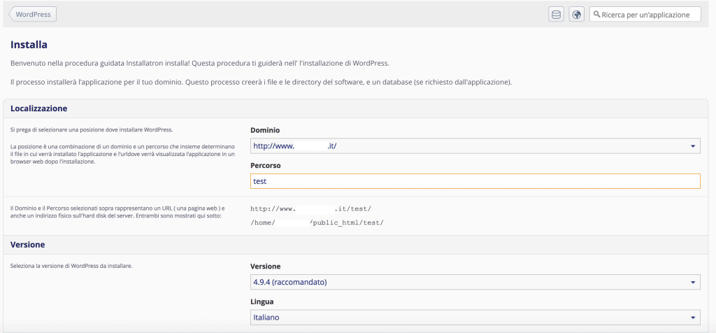 Come installare wordpress su provider netsons 9 path 1024x476 - Come installare wordpress su provider netsons