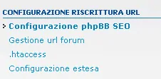 0 - Come abilitare l'url rewrite su un forum phpBB3