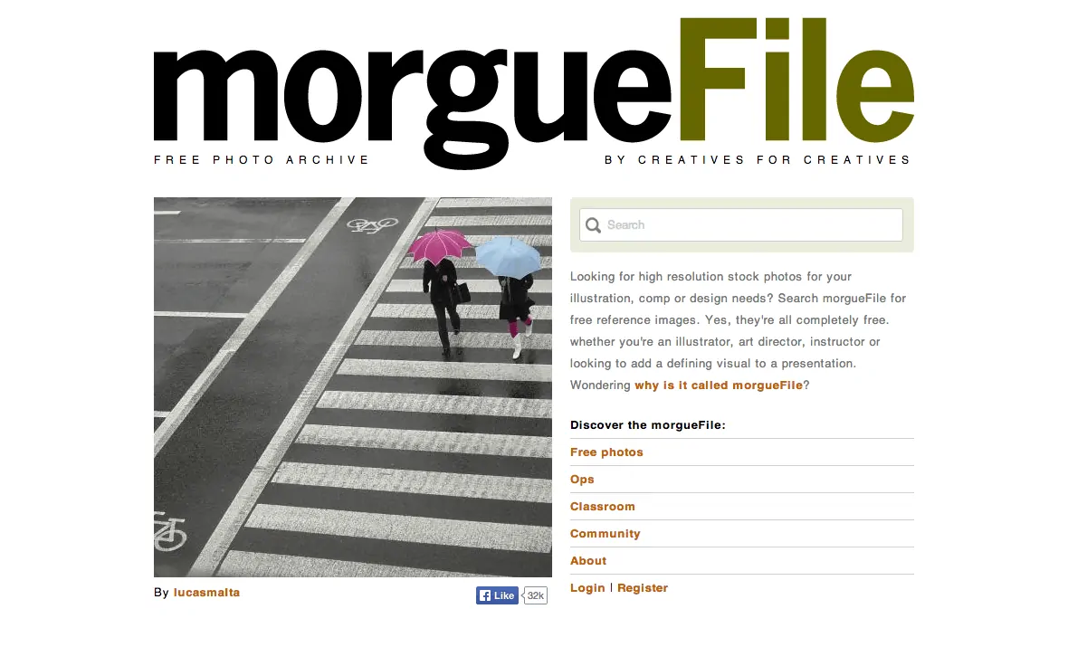 morguefile - I 10 migliori siti dove scaricare immagini gratis per il tuo blog