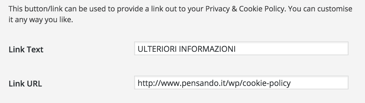 Schermata 2015 06 02 alle 15.31.42 - Tre cose da fare (più una) per gestire la cookie policy su blog wordpress