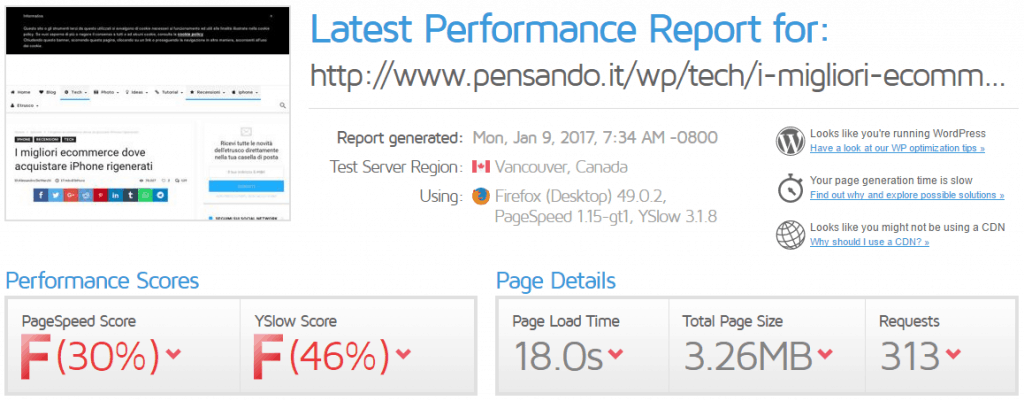 1 no cache 1024x401 - velocizzare wordpress : wprocket cloudflare studiopress siteground