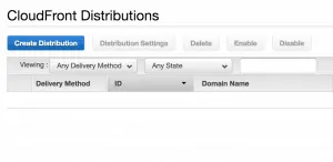 041 CloudFront dashboard 300x146 - AWS CloudFront CDN: Come configurarla per velocizzare wordpress