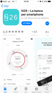 n26 1 169x300 - N26: Il conto corrente gratuito che gestisci dal tuo iPhone