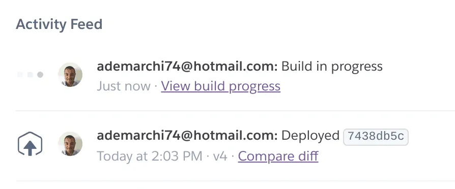 23 build in progress - Deployare un'app node.js su Heroku in Continuous Integration con gitHub