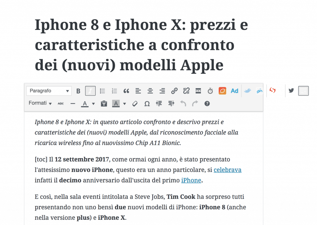 wordpress gutenberg: tutto quello che c'è da sapere sul nuovo editor di testo 11 wordpress gutenberg 1024x730 - wordpress gutenberg: tutto quello che c'è da sapere sul nuovo editor di testo