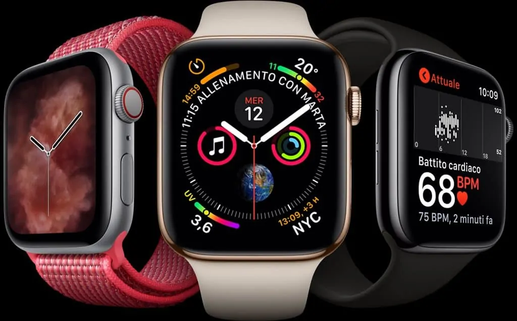 apple watch serie 4 1024x636 - Iphone Xs, Xs Max ed Xr: confronto, prezzi e caratteristiche dei nuovi modelli Apple