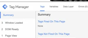 5 google tag manager 300x132 - Google Tag Manager ed Analytics per monitorare i link affiliati