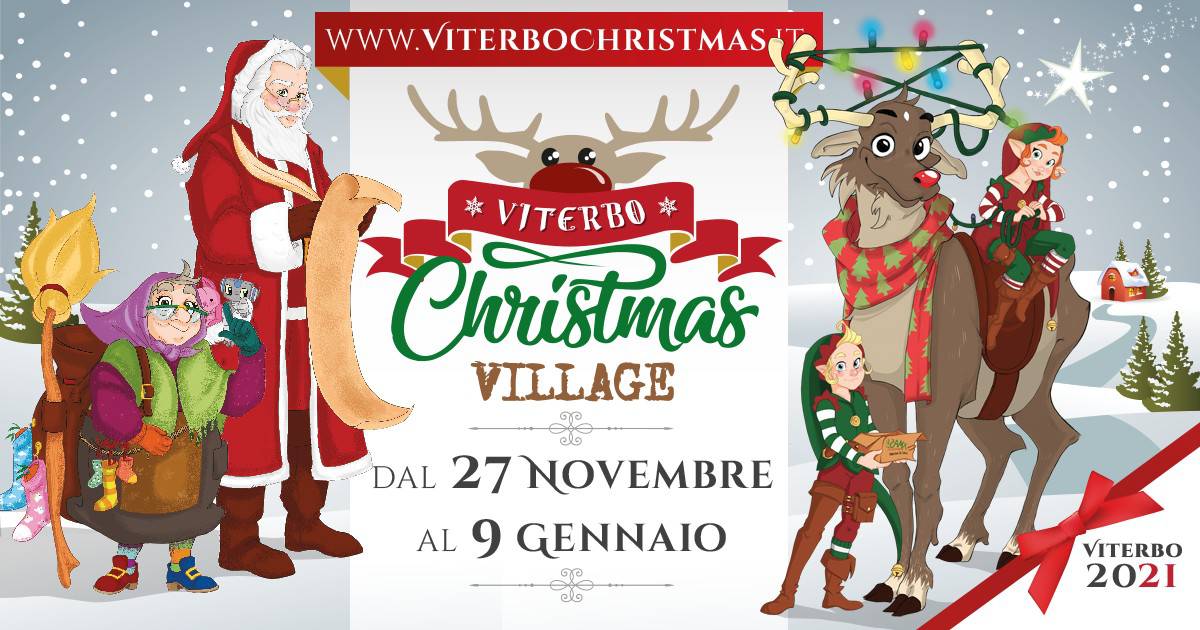 1 Viterbo Christmas2021 - Viterbo Christmas Village : la magia del Natale nel Centro storico di Viterbo
