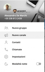 1 bot telegram crea canale 2 188x300 - Come gestire un canale telegram usando i bot