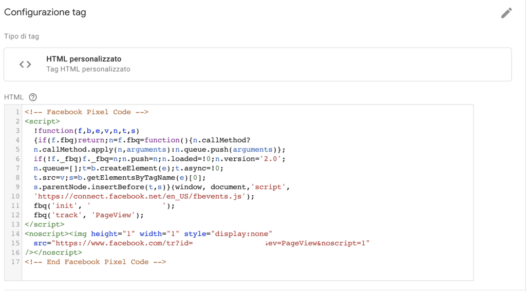 4 pixel facebook 1024x568 - Pixel Facebook e Google Tag Manager per monitorare link affiliati