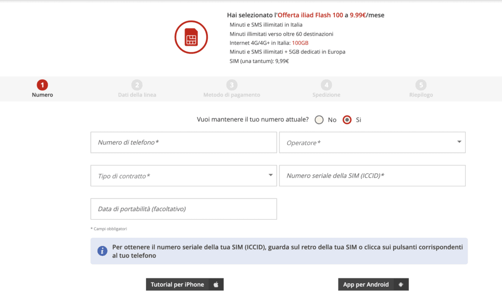 Come passare a iliad mobile iliad flash 100 2 1024x610 - Come passare a iliad mobile