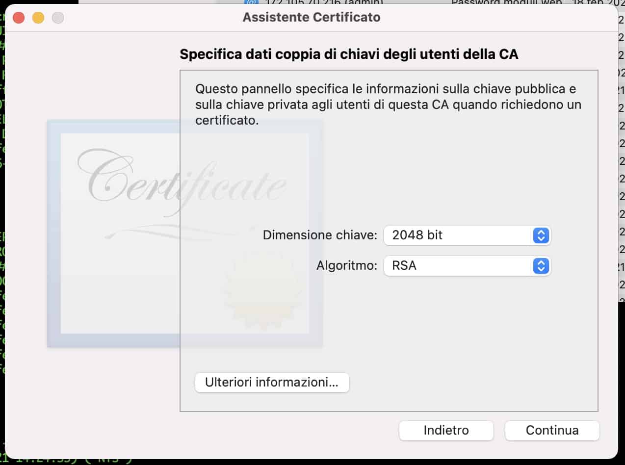 Certificate Authority 2021 12 22 alle 11.49.55 - Come installare wordress in locale su macOs