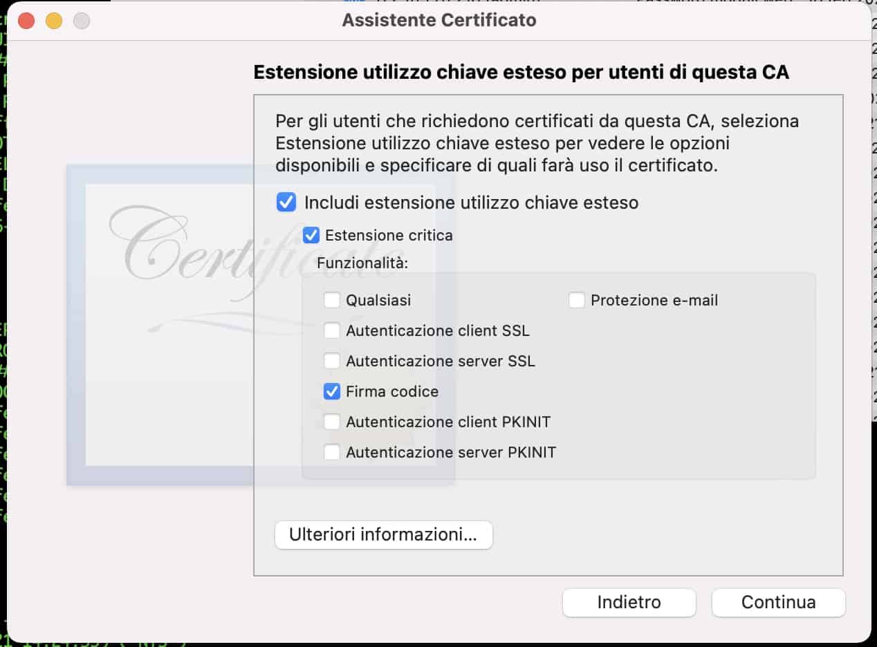Certificate Authority 2021 12 22 alle 11.50.44 - Come installare wordress in locale su macOs