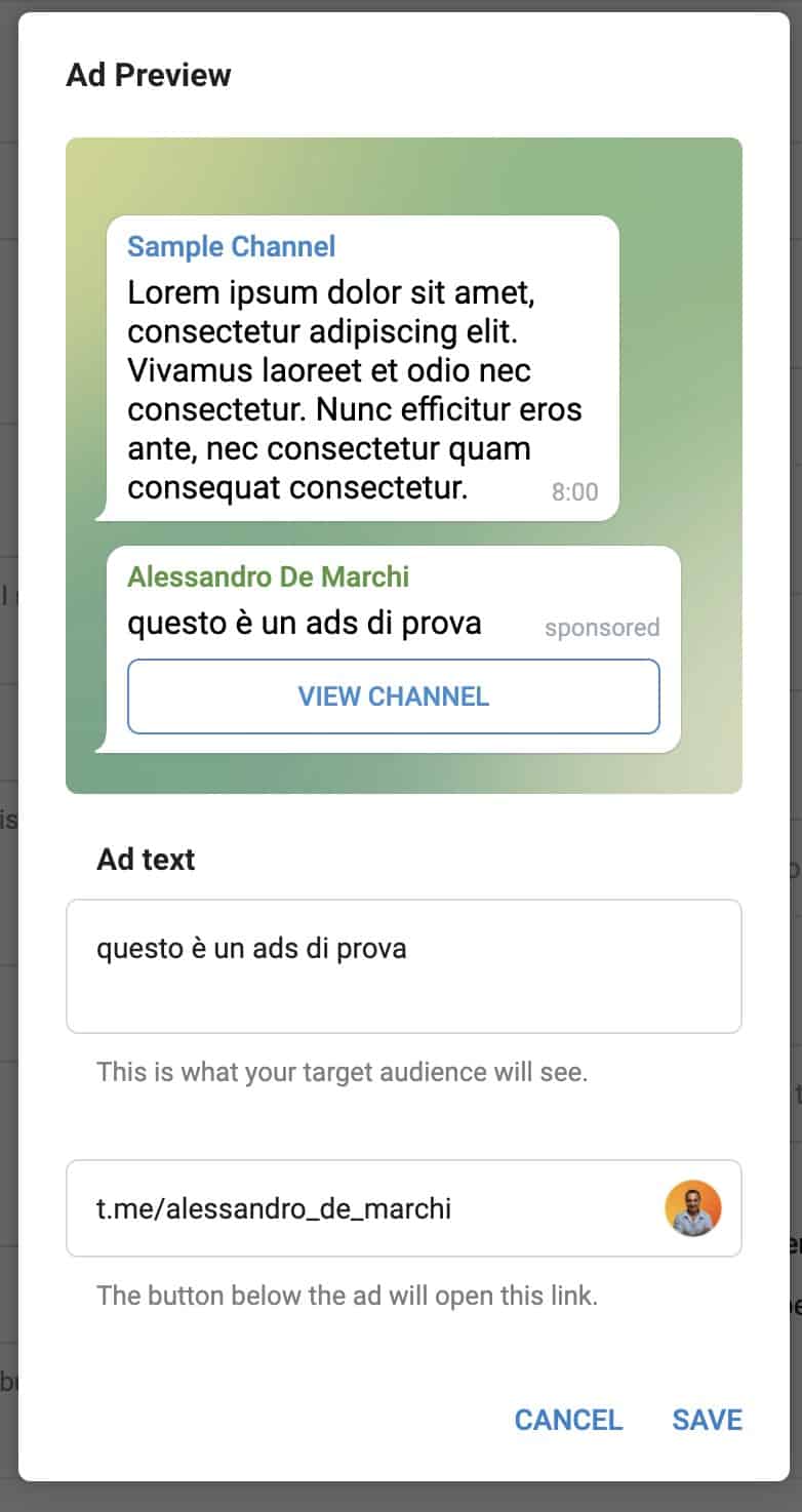 telegram ads 4 - Telegram Ads: Come fare pubblicità con Telegram Promote