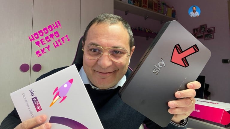 Recensione Sky Wifi: Migrazione Unboxing e Test Fibra youtube ski wifi 2 768x432 - Recensione Sky Wifi: Migrazione Unboxing e Test Fibra