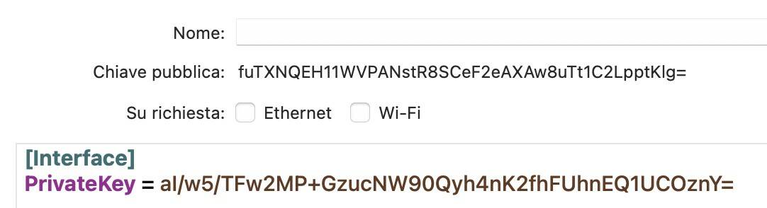 Wireguard VPN per navigazione ed accesso sicuro a VPC 10 wireguard - Wireguard VPN per navigazione ed accesso sicuro a VPC