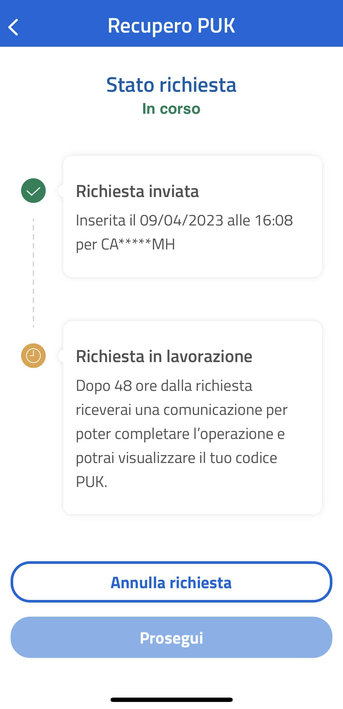 3 come passare da spid a cie PUK - Come recuperare PIN e PUK della CIE