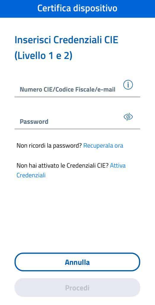 Come passare da SPID a CIE per accedere ai servizi della PA 4. come passare da spid a cie - Come passare da SPID a CIE per accedere ai servizi della PA
