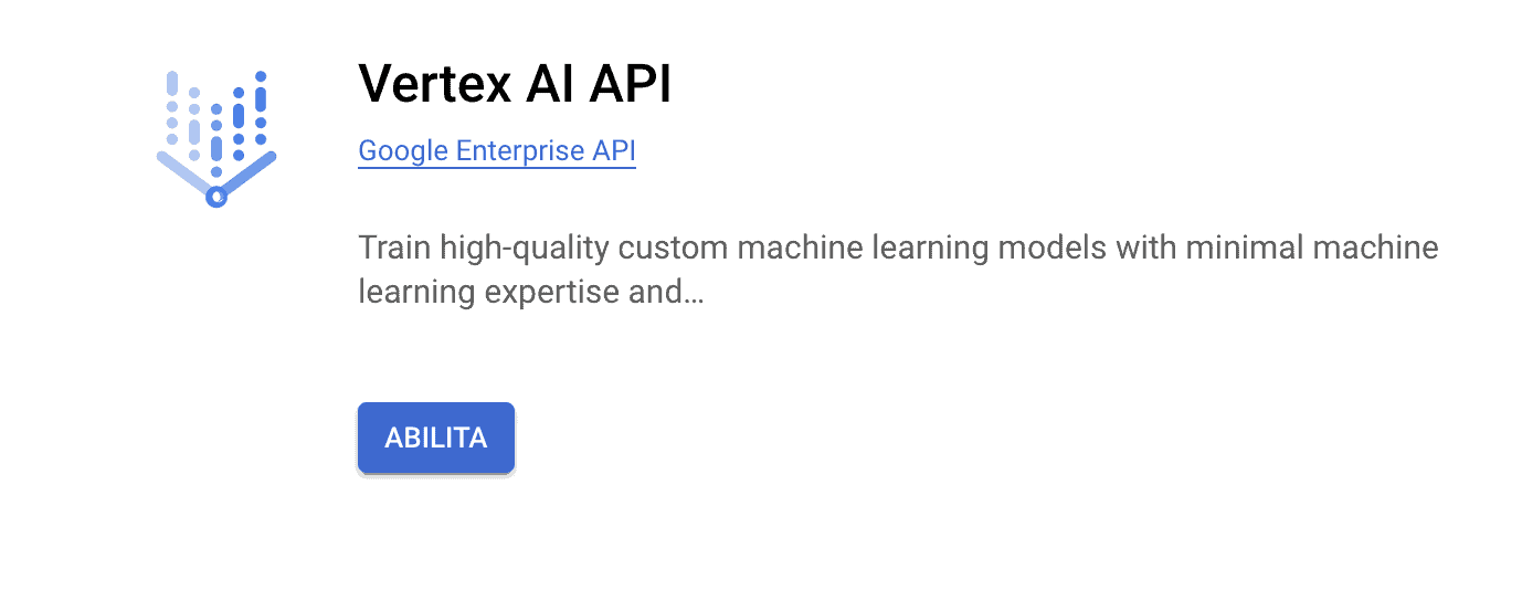 4 vertex ai - Come integrare Bard (Vertex AI) tramite API REST e librerie