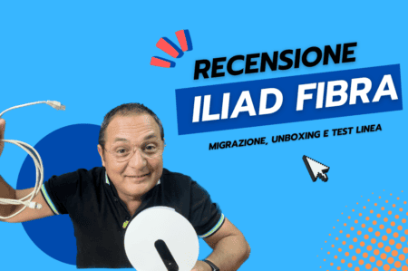 Recensione Iliad Fibra migrazione unboxing e test linea sito 450x299 - pensando.it - tecnologia, marketing e tante idee per il web
