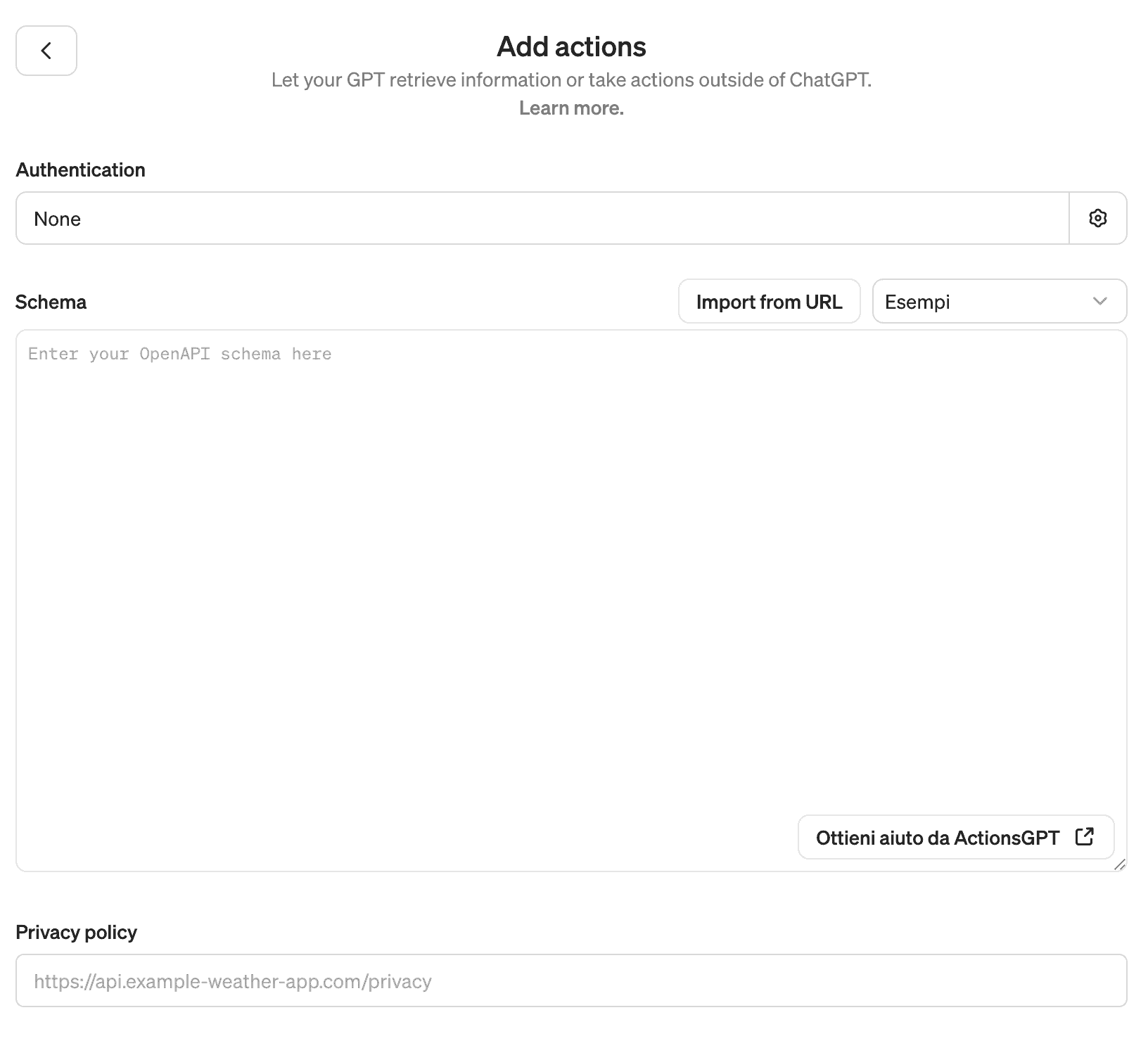 5 Come creare un GPTs personalizzato - Come creare un GPTs personalizzato con ChatGPT