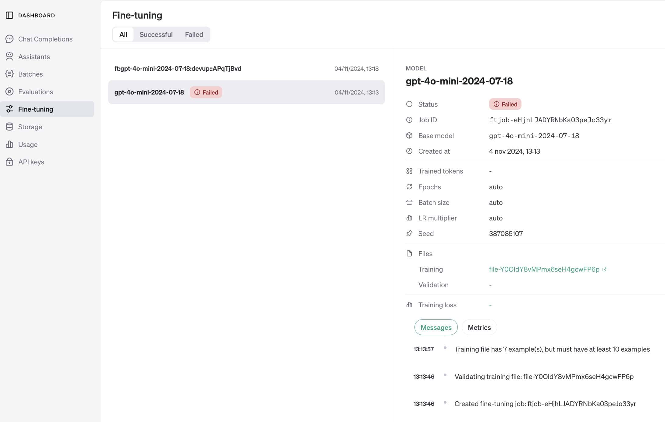 8 fine tuning - Come creare una versione personalizzata di ChatGPT