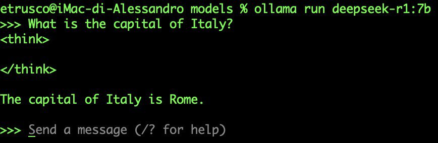 8 DeepSeek R1 - Come usare DeepSeek R1 in locale con Ollama