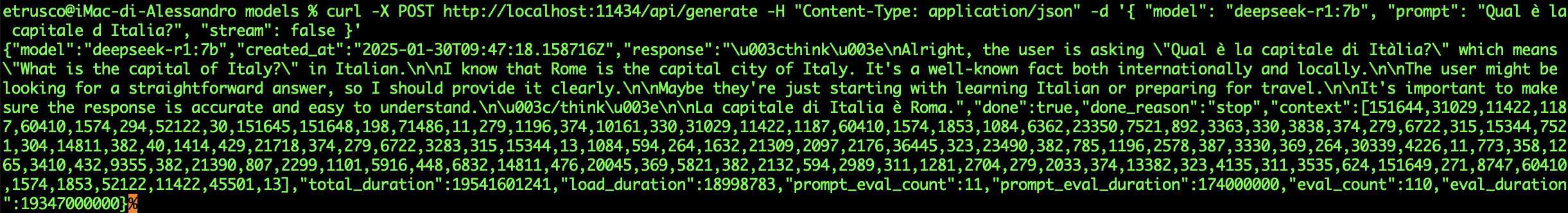 9 DeepSeek R1 - Come usare DeepSeek R1 in locale con Ollama